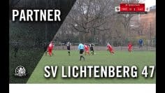 SV Lichtenberg 47 – Charlottenburger Hertha 06 (15. Spieltag, NOFV-Oberliga Nord)
