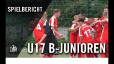 SV Lichtenberg 47 U17 – Berliner SC U16 (1. Spieltag, Landesliga, Staffel 1)