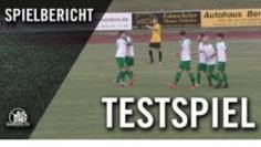SV Lohhof – FSV Harthof München (Testspiel)