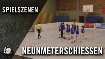 SV Sandhausen – SV Viktoria Aschaffenburg (U14 C-Junioren, Halbfinale, X-MAS Cup 2016) | MAINKICK.TV