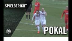 SV Sparta Lichtenberg – BFC Dynamo (Achtelfinale, Landespokal)