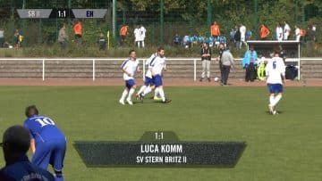SV Stern Britz ll – SG Empor Hohenschönhausen (Kreisliga B, Staffel 3) – Spielszenen | SPREEKICK.TV