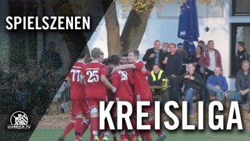 SV Untermenzing – TSV Allach 09 (13. Spieltag, Kreisliga 1)