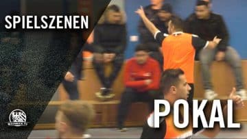 SV Zeilsheim II – 1.FC Sulzbach (Finale B-Turnier, 1. FC Sulzbach-Hallenturnier 2017) – Spielszenen