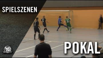 SV Zeilsheim – SG 01 Hoechst (Halbfinale, Hallenturnier des 1. FC Sulzbach 2017) – Spielszenen