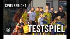 SV Zöschen – 1. FC Lokomotive Leipzig (Testspiel)