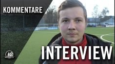 SVE-Trainer Carsten Wissing möchte keine Prognosen aufstellen