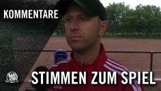 Sven Waiss (SC Gräselberg) und Ronald Wendel (1. FSV Schierstein) – Die Stimmen