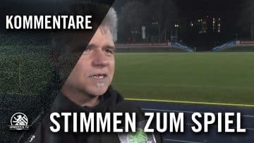 T.Herbst (FC Viktoria) und J.Riedel (SC Staaken) – Stimmen zum Spiel | SPREEKICK.TV