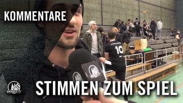 T. Luzar (Köln),Y. Kacar, C. Kilic (beide Sennestadt) – Stimmen zum Spiel | RHEINKICK.TV