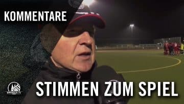 T. Morano (Tr. FC Hennef 05), G. Lang (Tr. FC Rheinsüd Köln) – Stimmen | RHEINKICK.TV
