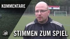 T. Reisewitz, J. Weeg (Lindenthal-Hohenlind), S. Müller und T. Balduan (SV Schlebusch) – Die Stimmen