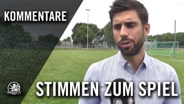 T. Steinert (sportl. Leiter Hertha 03) und D. Reckewitz ( Trainer BFC) – Stimmen | SPREEKICK.TV