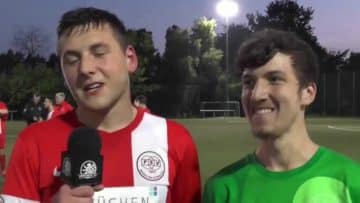 T. Taubert, P. Rosenthal (beide Stralau) und C. Wille (Friedenauer TSC) – Stimmen | SPREEKICK.TV