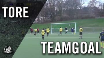 Team Goal vollendet  von Marco Posselt (SC West Köln) | RHEINKICK.TV