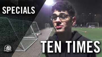 Ten Times mit Adham Kamel (1. FC Schöneberg, U17 B-Junioren) | SPREEKICK.TV