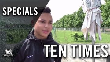 Ten Times mit Christopher Skoczny (SG Rot-Weiss Frankfurt, U17 B-Junioren) | MAINKICK.TV