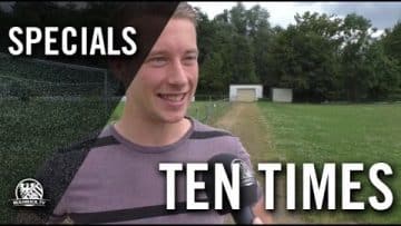 Ten Times mit Kevin Hillmann (Sportfreunde Seligenstadt) | MAINKICK.TV