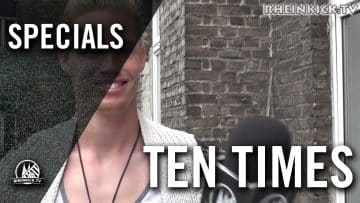 Ten Times mit Leon Binder (1. FC Köln II) | RHEINKICK.TV