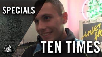 Ten Times mit Tolgahan Gercek (SC Brühl)  | RHEINKICK.TV
