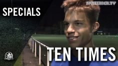 Ten Times mit Yven-Roger Strehlow (SV Blau-Gelb Berlin) | SPREEKICK.TV