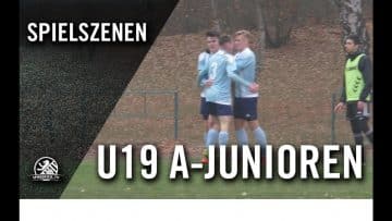Tennis Borussia Berlin – Chemnitzer FC (13. Spieltag, A-Junioren, Regionalliga Nordost)