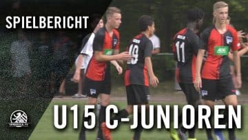 Tennis Borussia Berlin U15 – Hertha BSC U15 (2. Spieltag, C-Junioren Regionalliga Nordost)