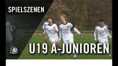 Tennis Borussia Berlin U19 – BFC Dynamo U19 (12. Spieltag, Regionalliga Nordost)