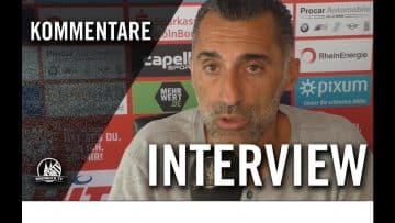 Thomas Stratos über den Fehlstart von Fortuna Köln