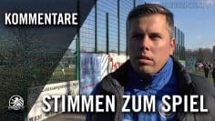 Tim Jauer (SV Tasmania Berlin) – Stimme zum Spiel (Füchse – SV Tasmania) | SPREEKICK.TV
