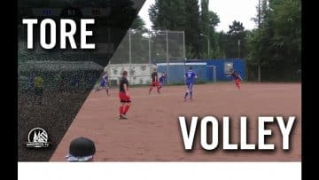 Tipp-Kick Volley von Fabian Krämer (TuS Roland Bürrig)