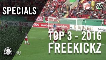 TOP 3 Freistöße / Freekicks – 2016 | MAINKICK.TV