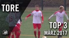 TOP 3 Tore – März 2017 | RHEINKICK.TV