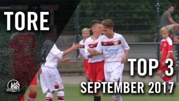 TOP 3 Tore – September 2017