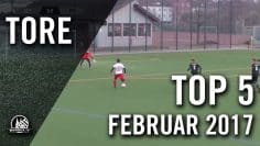 TOP 5 Tore – Februar 2017  | RHEINKICK.TV