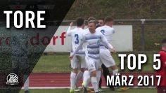 TOP 5 Tore – März 2017 | RUHRKICK.TV