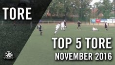 TOP 5 Tore – November 2016 | SPREEKICK.TV