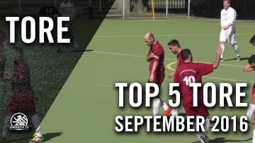 TOP 5 Tore – September 2016 | SPREEKICK.TV