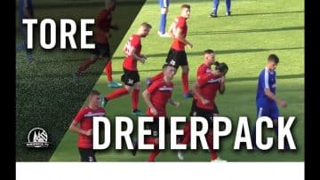 Tormaschine Wunderlich mit Dreierpack gegen Pesch