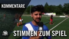 Torsten Schnabel (Trainer Bierstadt) und Markus Bozan (Trainer Mesopotamien Wiesbaden) – Die Stimmen