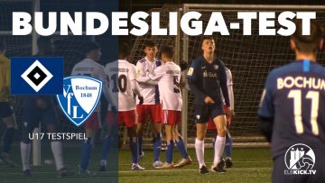 Traum-Tor und tolle Paraden! | Hamburger SV U17 – VfL Bochum U17 (Testspiel)