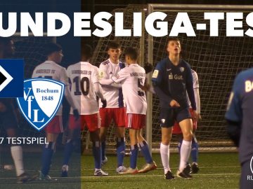 Traum-Tor und tolle Paraden! | Hamburger SV U17 – VfL Bochum U17 (Testspiel)