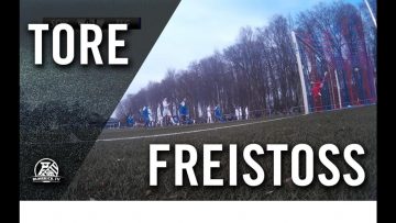 Traumfreistoß | Tor von Adrian Wasilewski (TSG Sprockhövel)