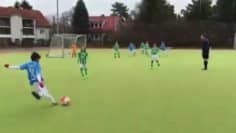 Traumfreistoß von Emre (FC Viktoria 1889 Berlin, U10 E-Junioren) | SPREEKICK.TV