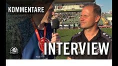 Trotz Titelverteidigung – René Rydlewicz (Trainer BFC Dynamo) bleibt ein ruhiger Genießer