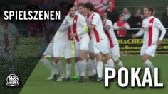 TS Ober-Roden – Kickers Offenbach (Achtelfinale, Pokal der 1. Herren 2015/2016) – Spielszenen