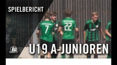 TSC Wellingsbüttel U19 – Heidgraben U19 (2. Spieltag, A-Junioren Landesliga Staffel 1)