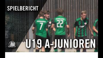TSC Wellingsbüttel U19 – Heidgraben U19 (2. Spieltag, A-Junioren Landesliga Staffel 1)