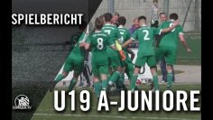 TSV Neuried – FC Deisenhofen II (16. Spieltag, U19 Bezirksliga Oberbayern)