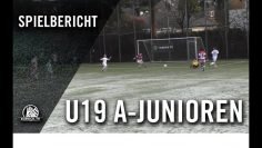 TSV Sasel U19 – Altona 93 U19 (4. Runde, Pokal)